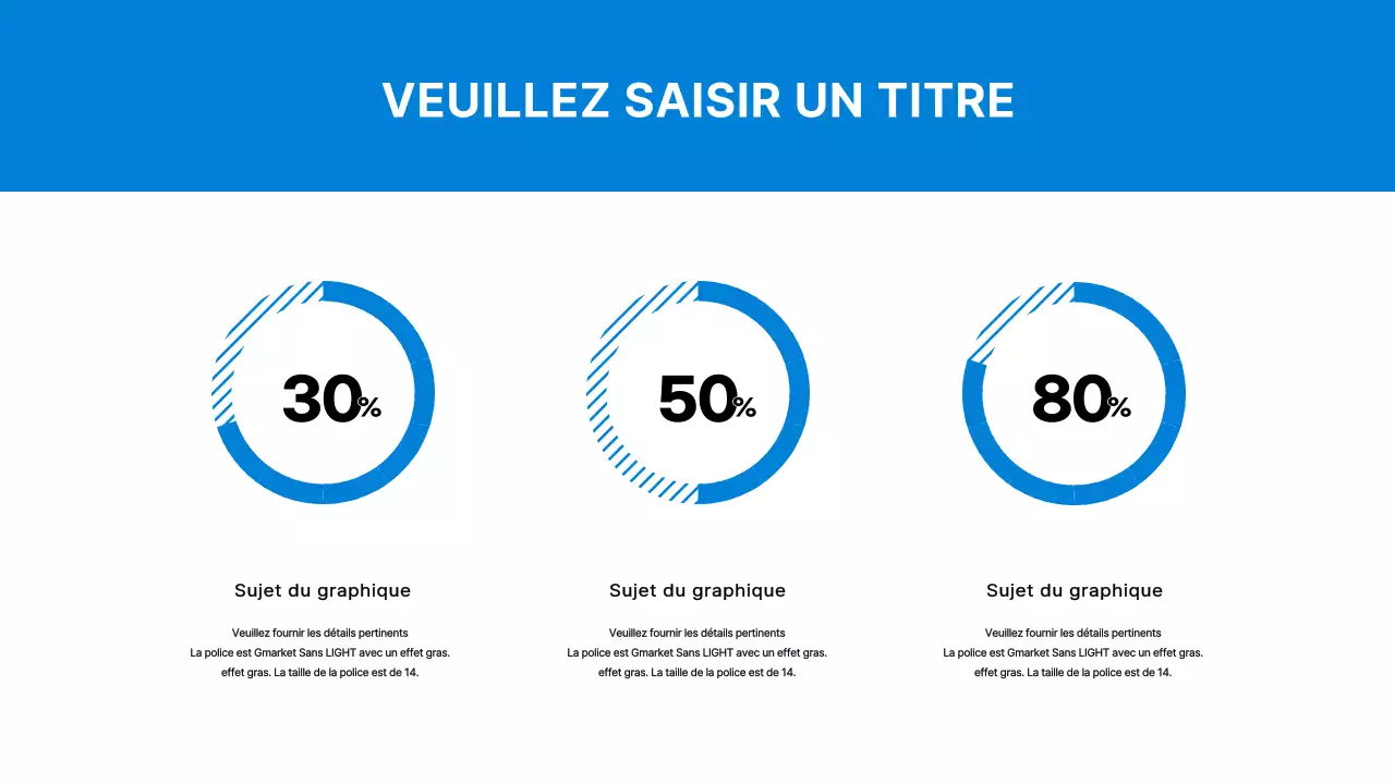 Infographie simple sur les beignets en bleu