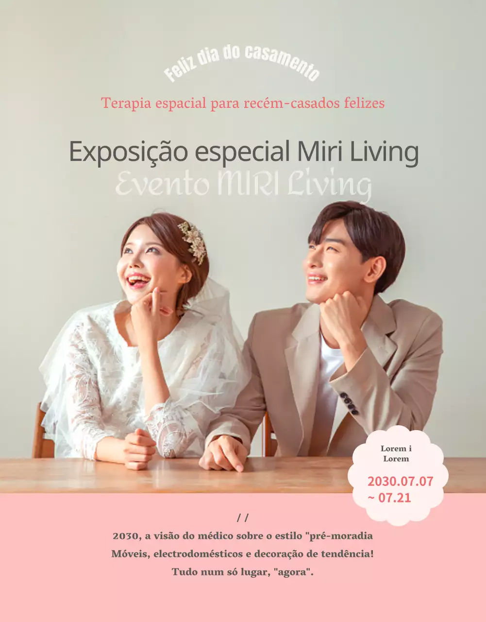 Exposição especial Pink Mood Living Móveis, electrodomésticos e decoração para o lar