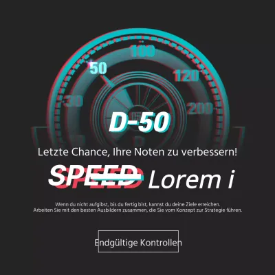 Letzte Chance, Ihre Note zu verbessern!