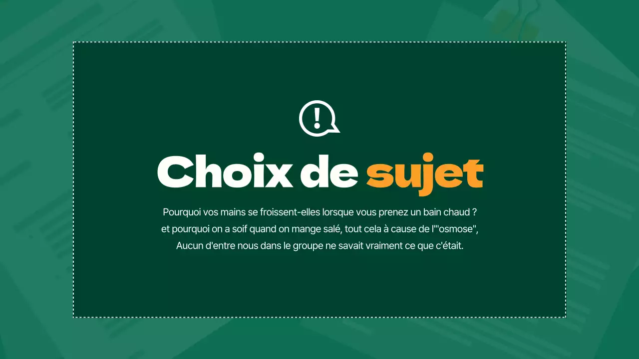 Rapports de laboratoire scientifique soignés en vert et orange