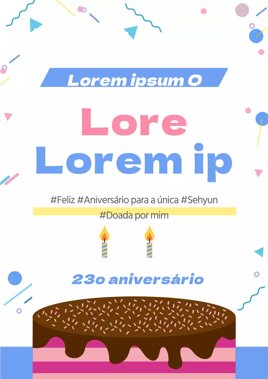 Feliz aniversário