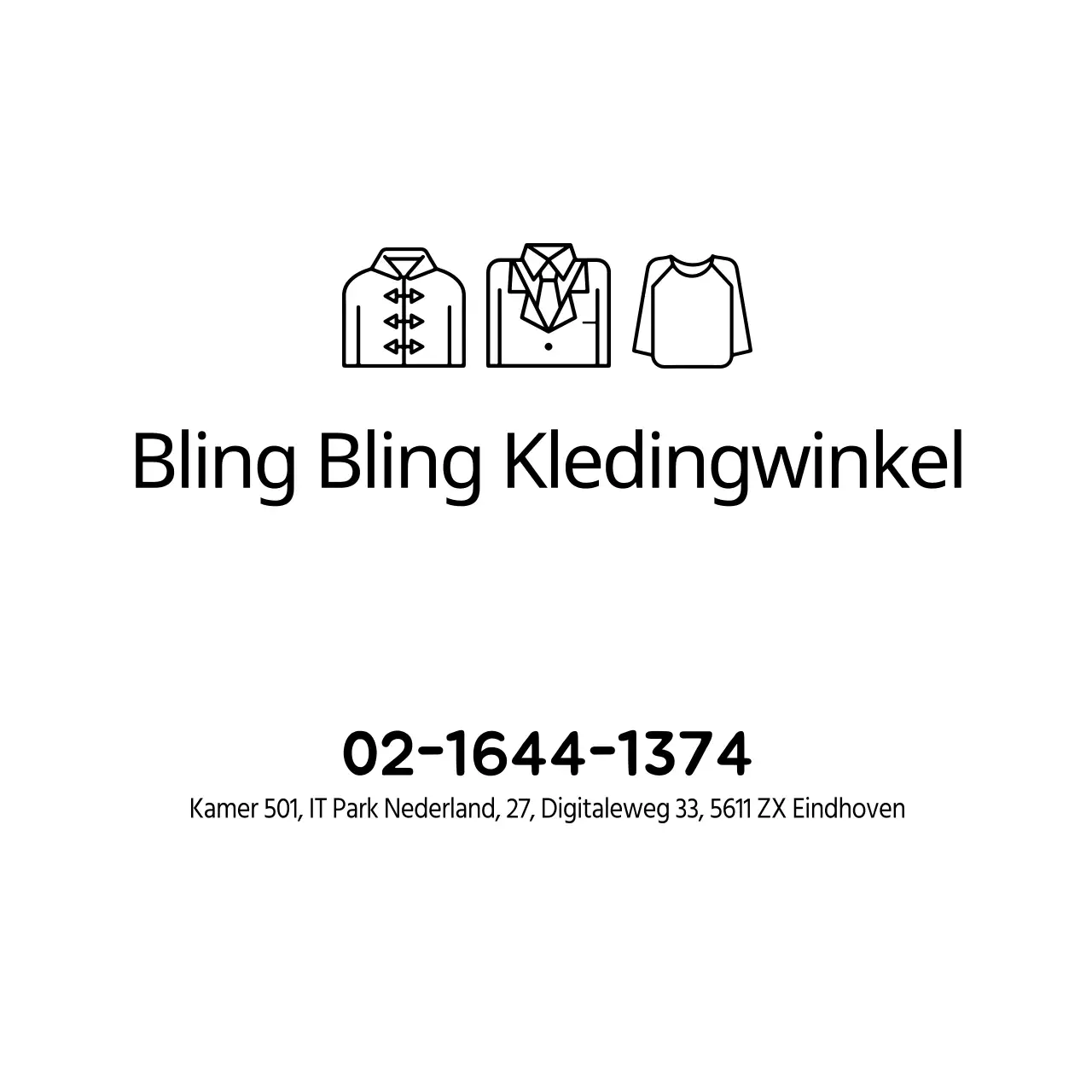 Plastic zakken voor kledingwinkels