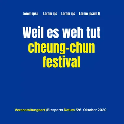 Jugendfestival_Quadratisches Banner