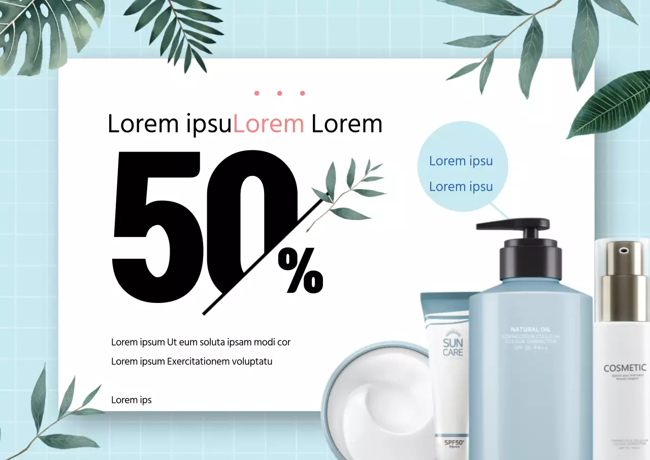 Grandes saldos de cosméticos