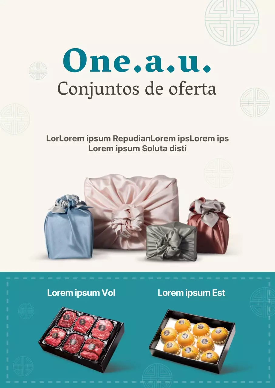 Venda de conjuntos de oferta Chuseok