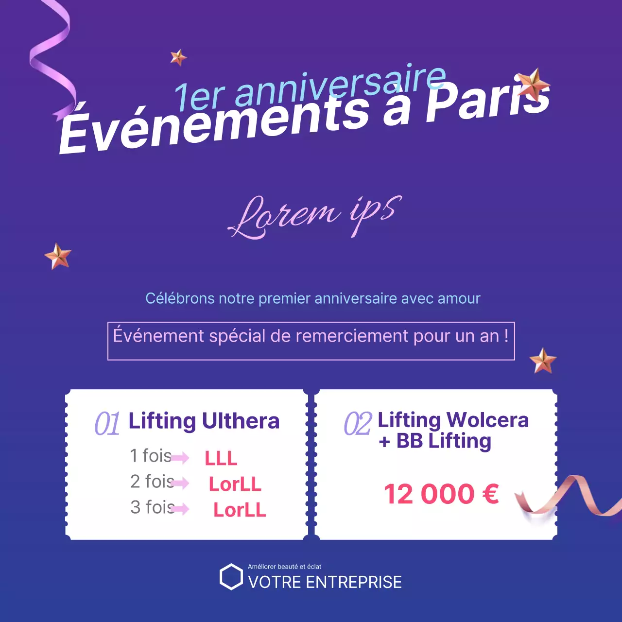 Manifestation d'appréciation du moulage à l'occasion de son premier anniversaire