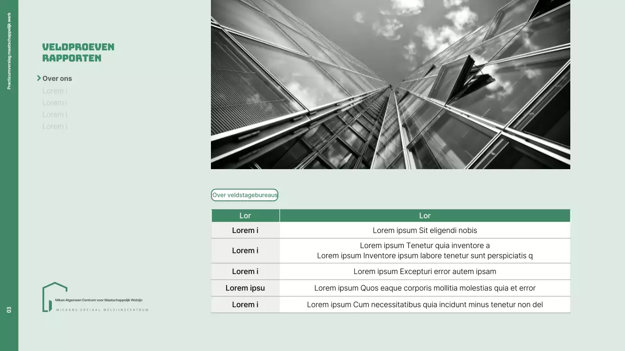 Groene, schone laboratoriumrapporten