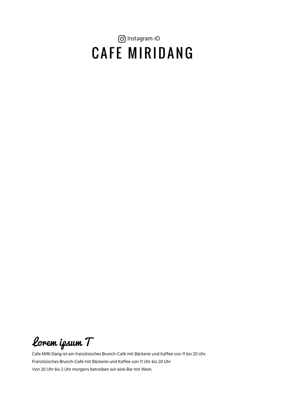 Ein Plakat, das für ein pinkes und schickes Limetten-Mojito-Getränkemenü wirbt.