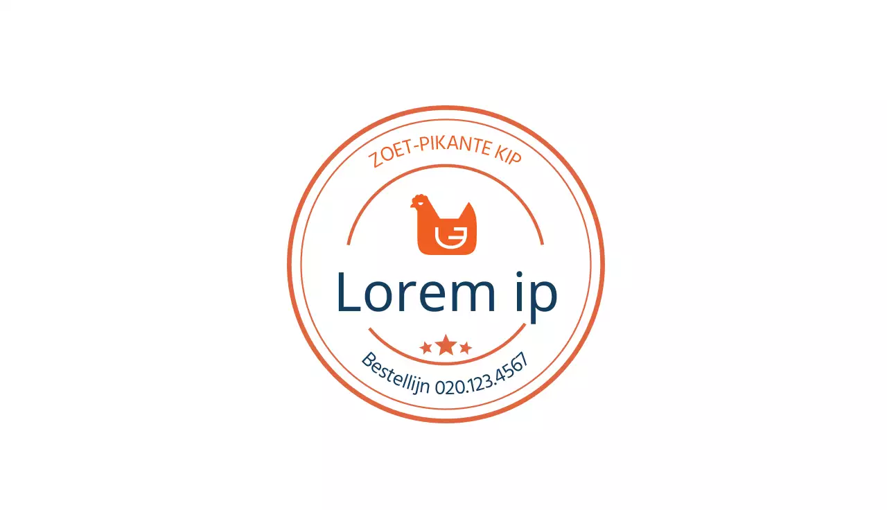 Oranje Blauw Logo FotoFeatured Restaurant Kip Gangjeong