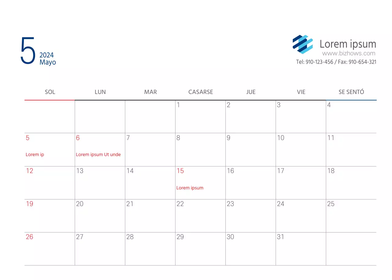 Marina Blanca Hospital Simple