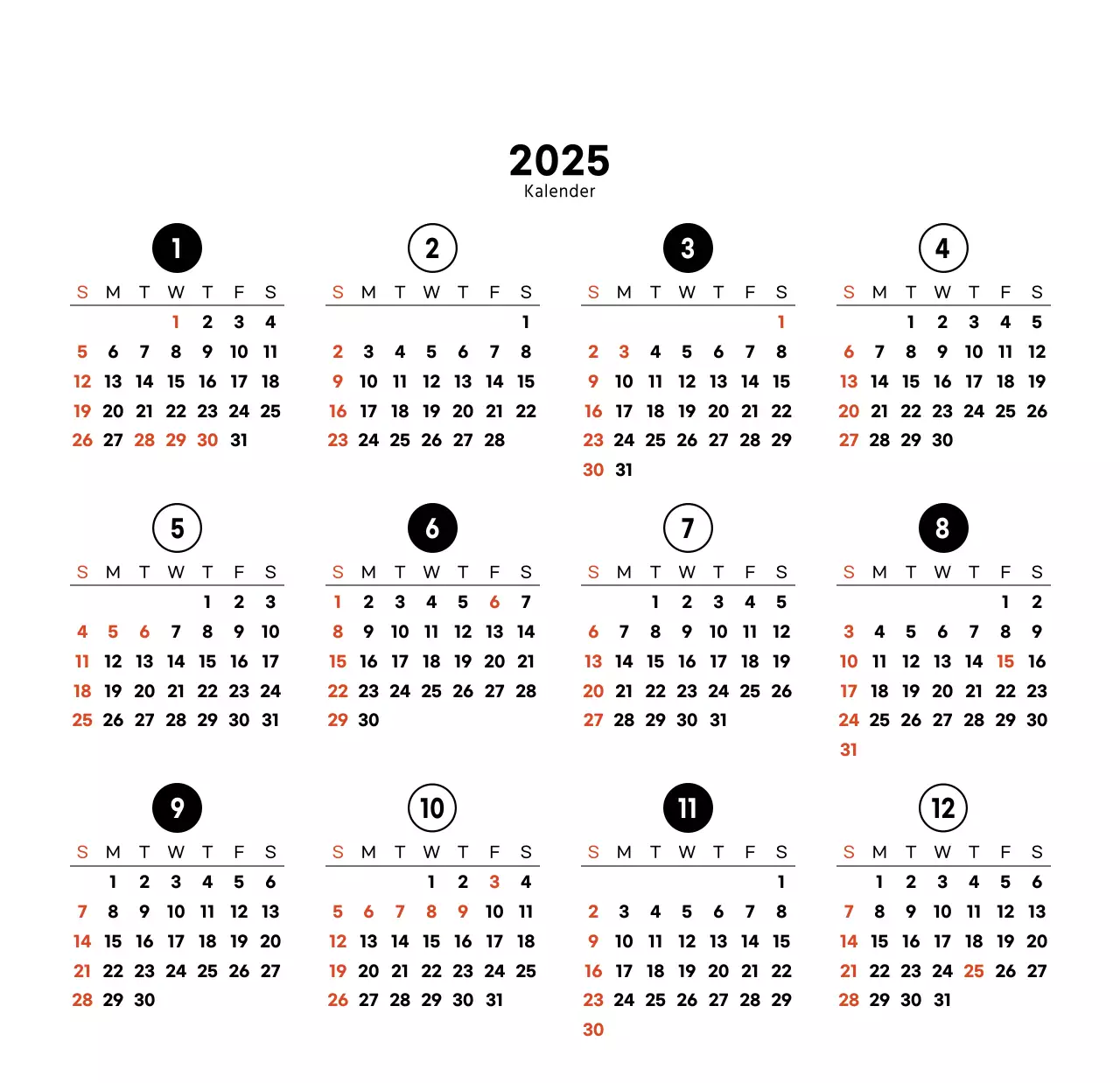Witte eenvoudige koffie foto bureaukalender voor cafe