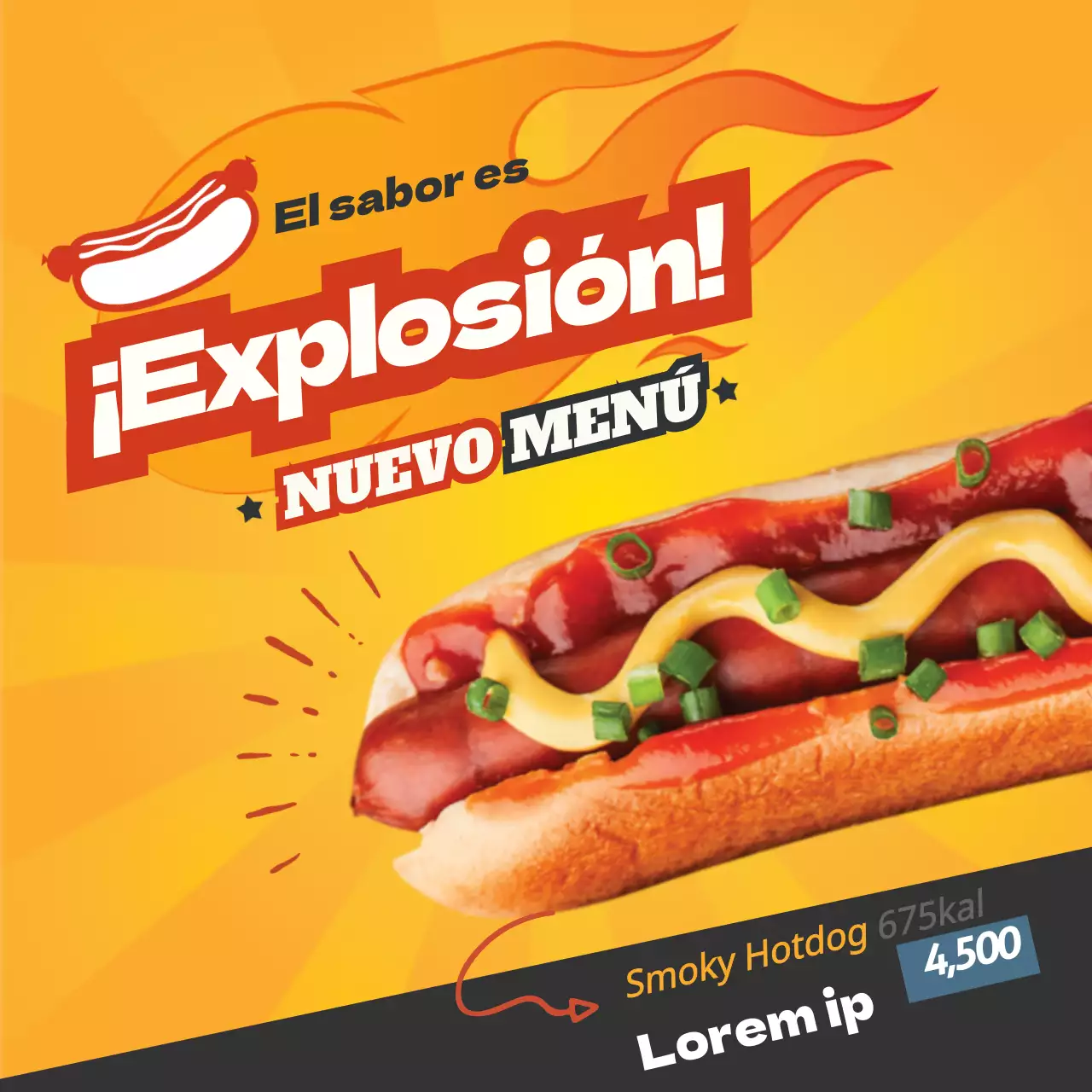 Sabor a perrito caliente