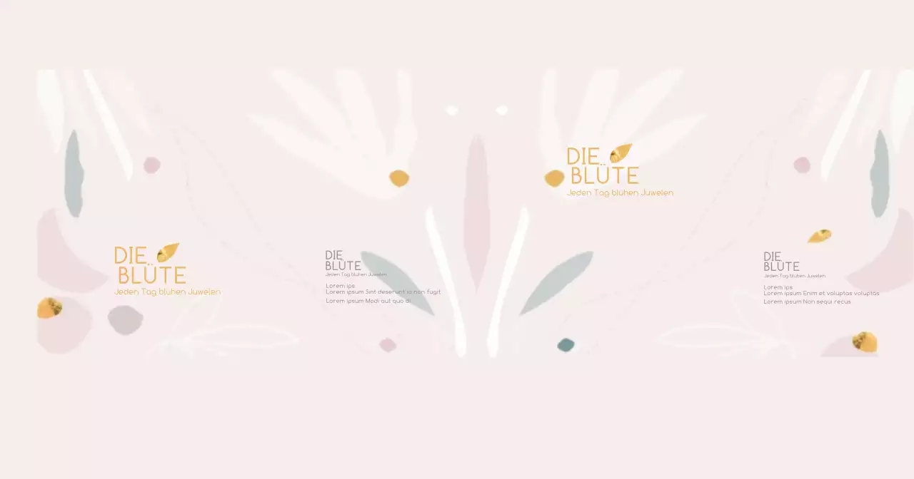 Weiße saubere botanische Blume Illustration