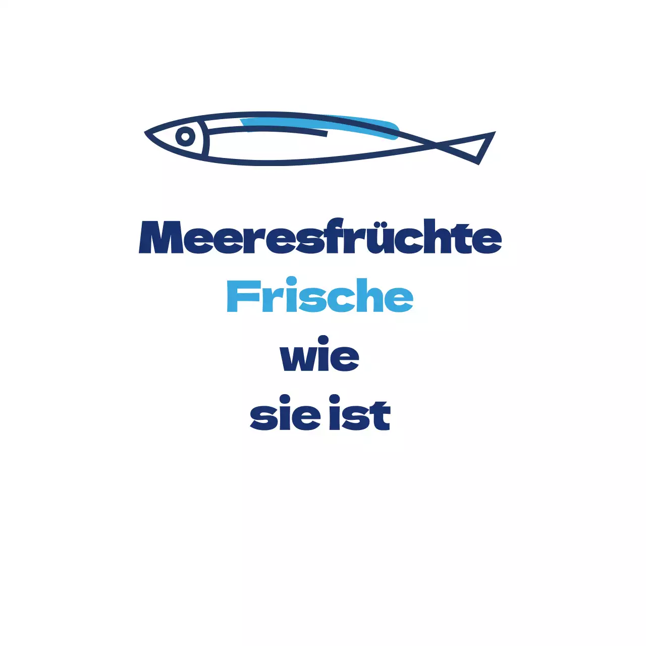 Frische der Meeresfrüchte