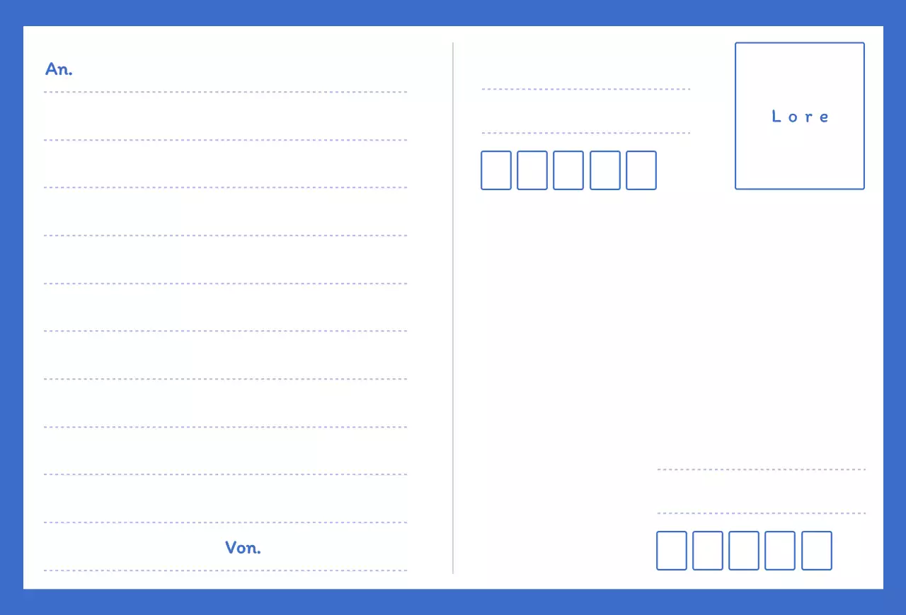 Blau und weiß runden niedlichen Tiger Illustration Konzept neues Jahr