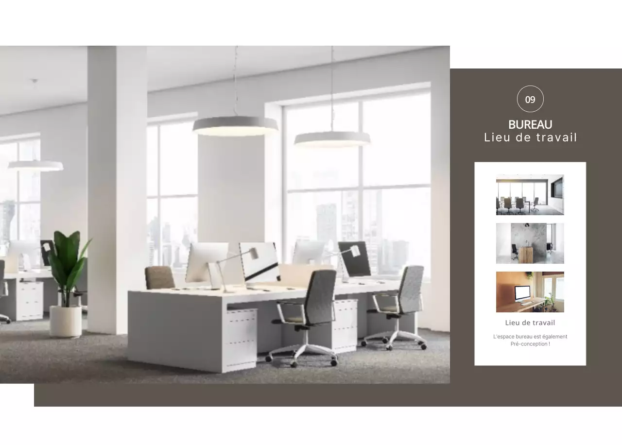 Meubles simples et naturels dans des tons beiges et neutres