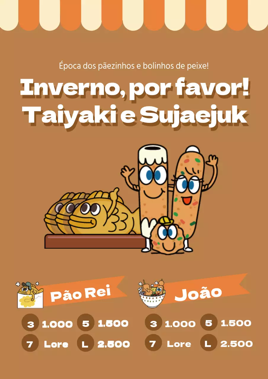Bolo de arroz pegajoso de batata doce Menu de snacks