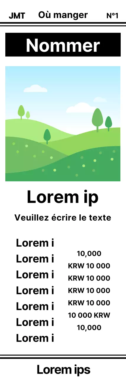 Maquette de journal_Serial Banner