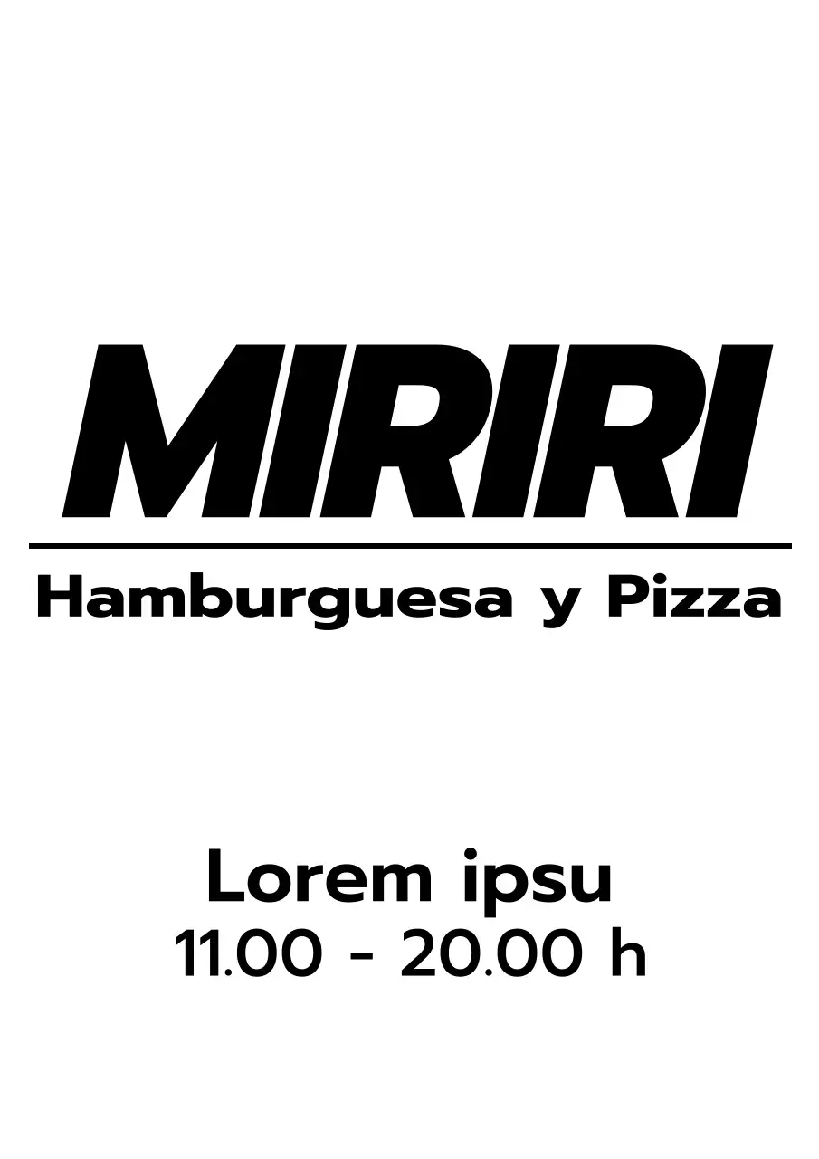 Papel negro sencillo para rotular el nombre de la marca