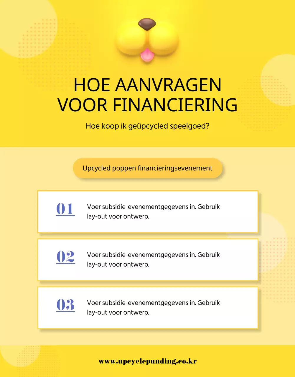 Een gids voor de financiering van een gele knuffel