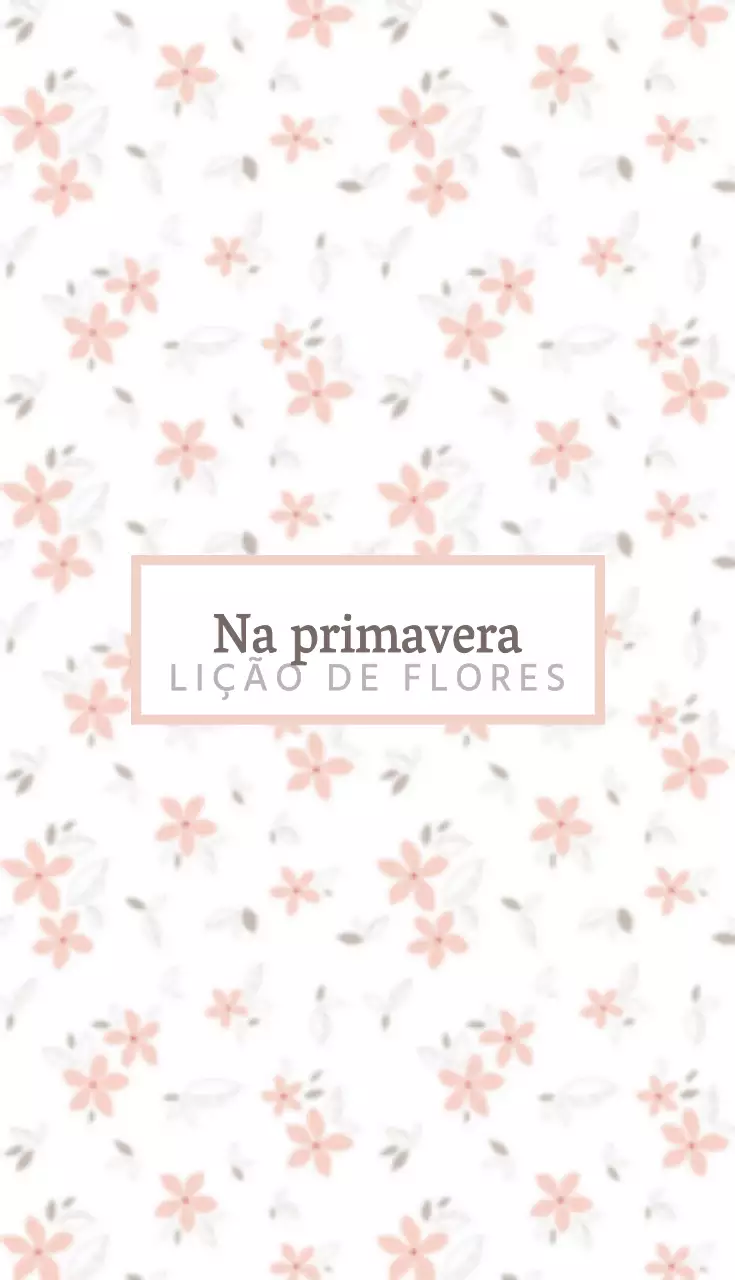 Quando chega a primavera