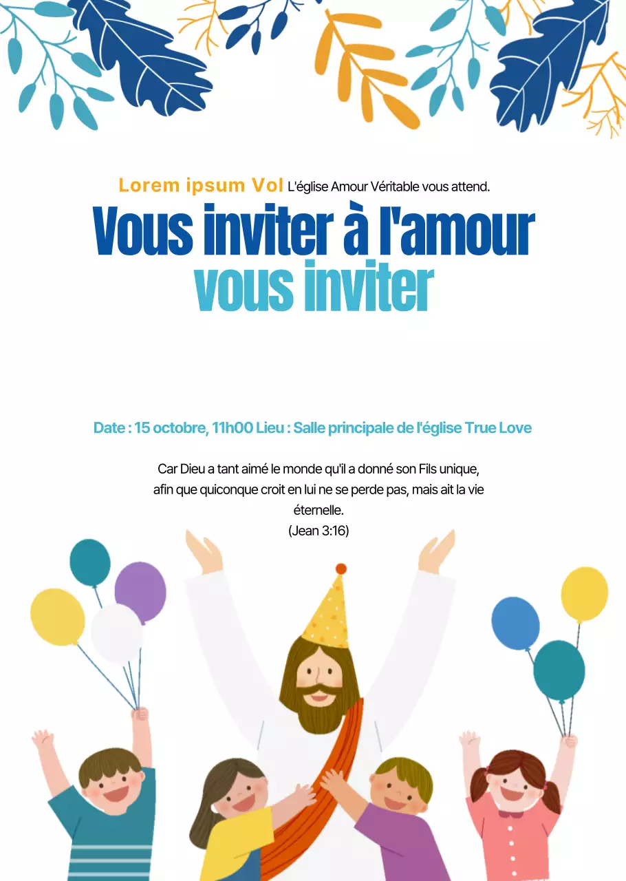 Un guide des services religieux avec de jolies illustrations