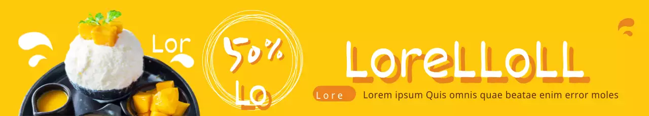 Remise sur l'eau glacée à la mangue