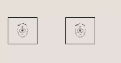 Illustration d'une fleur simple en beige