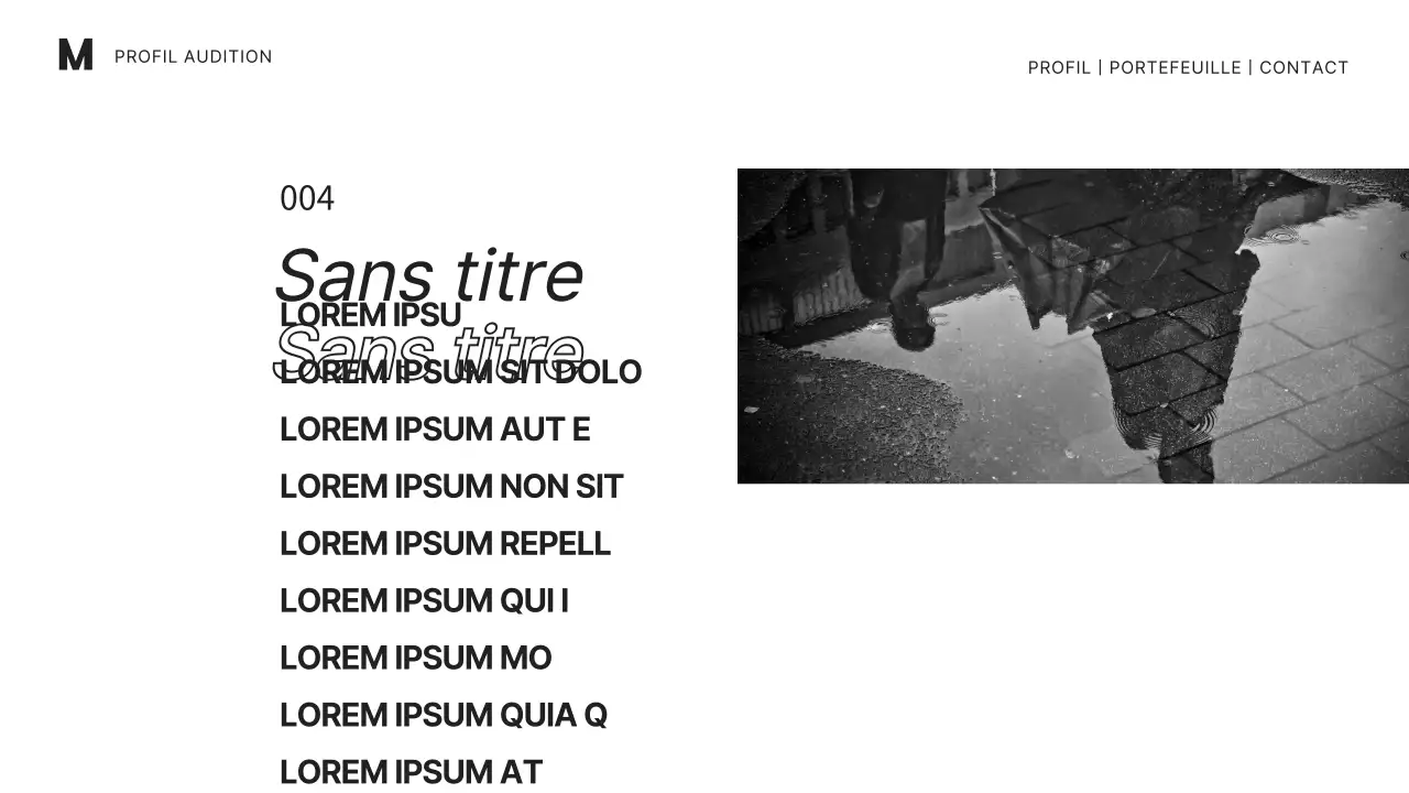 Portefeuille de divertissements