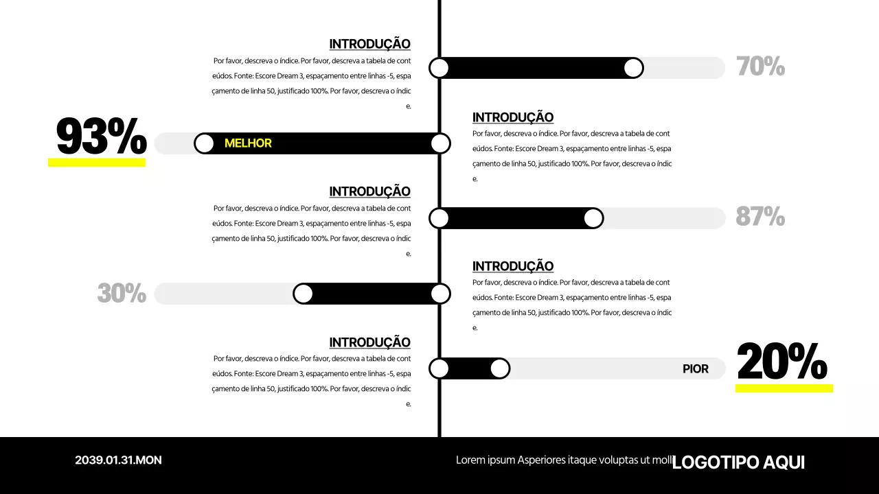 Conceber um diagrama de Gantt com um conceito simples