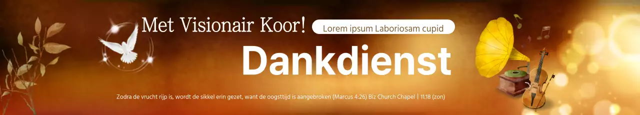 Met een koor zonder begeleiding