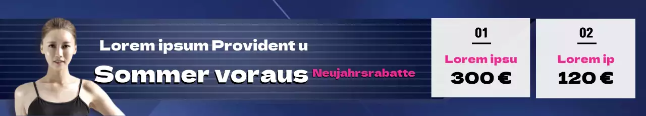 Blaue Fotos hervorheben, um saubere Fitness zu fördern