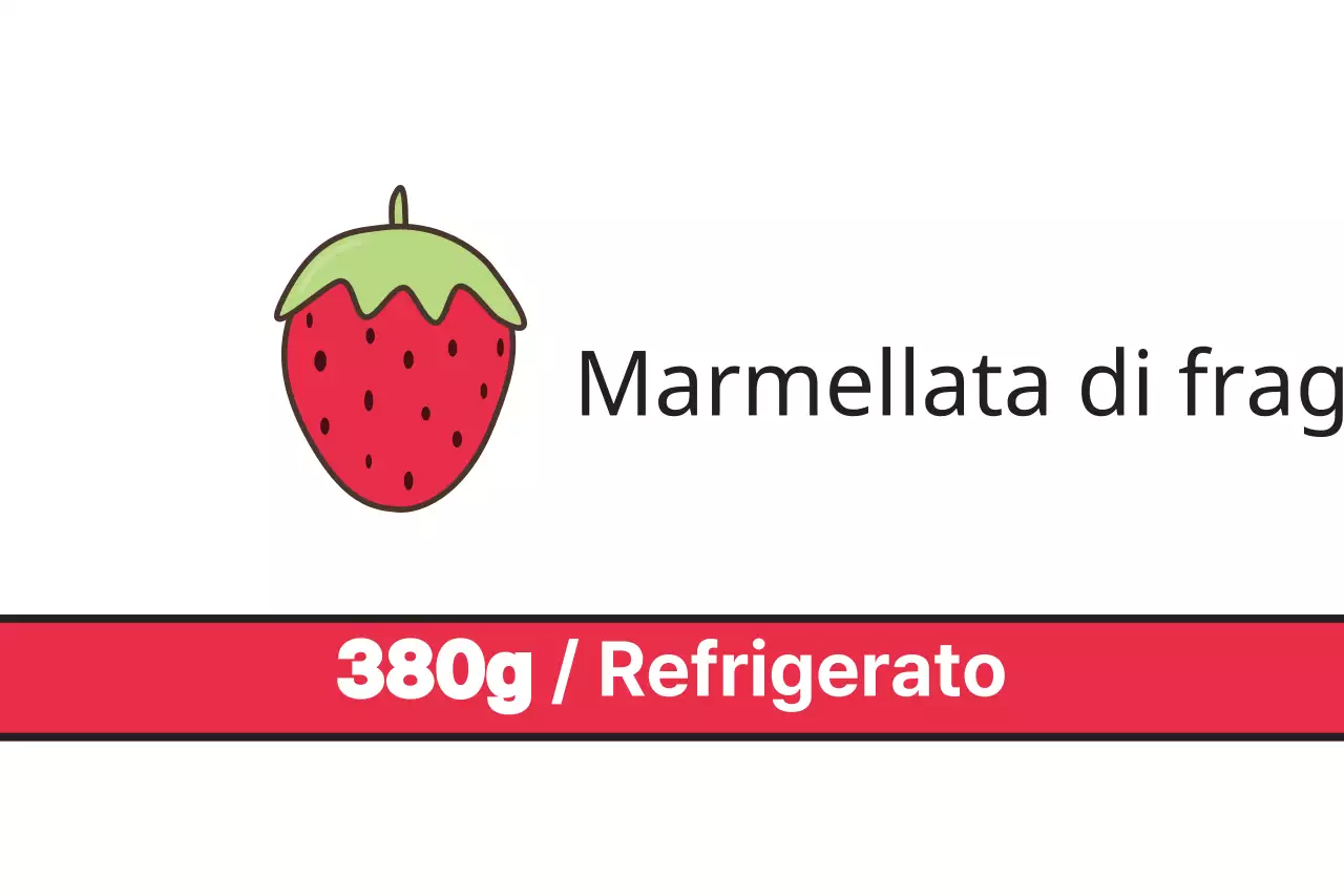 Marmellata di fragole