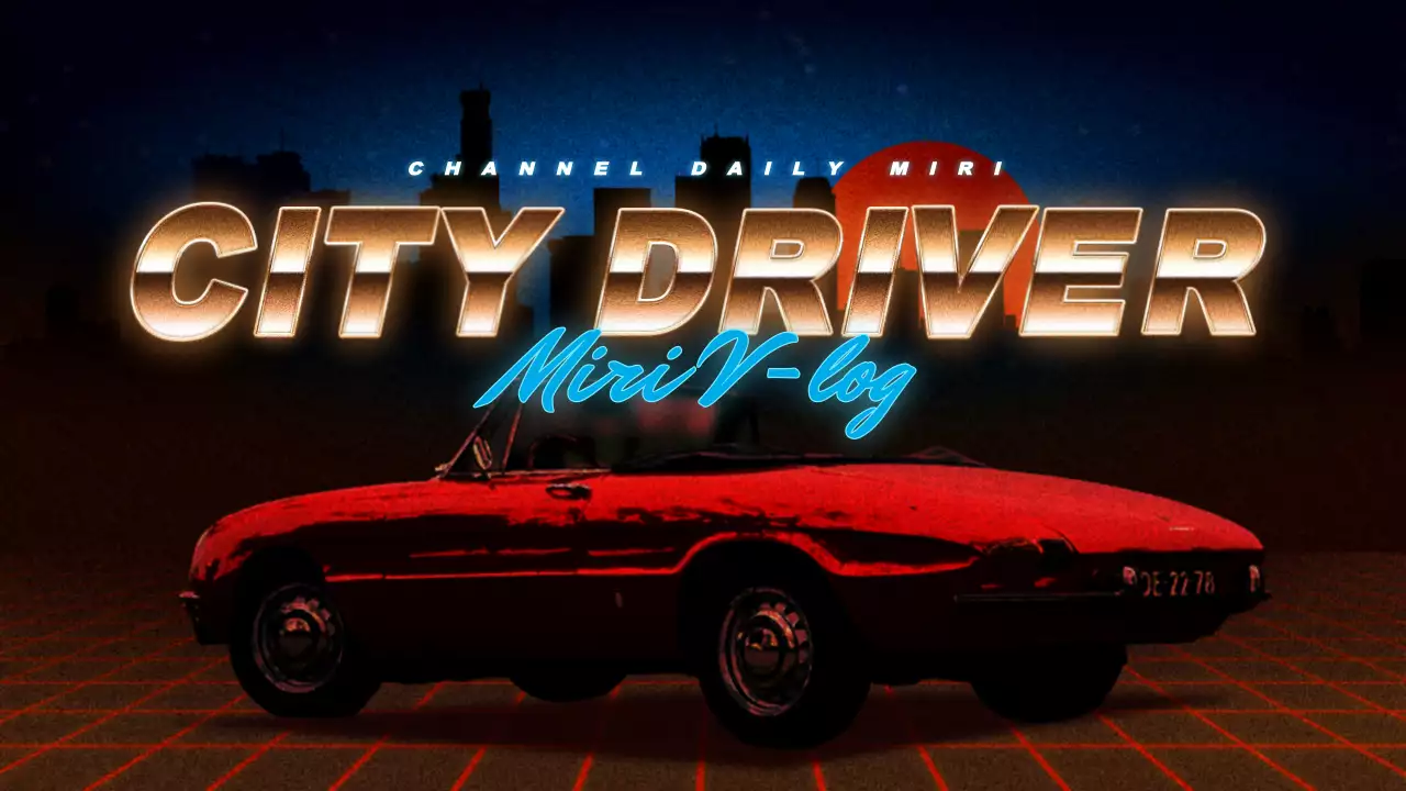 Ein Bündel retro-futuristischer Konzepte der 80er Jahre