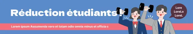 Demi-tarif pour les étudiants