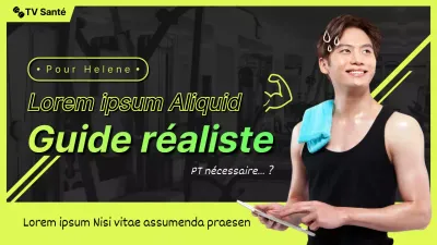 Guide du gymnase jaune pour les débutants