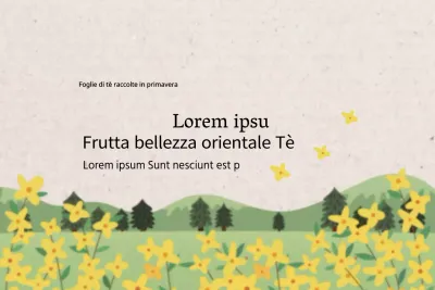 Profumo di primavera