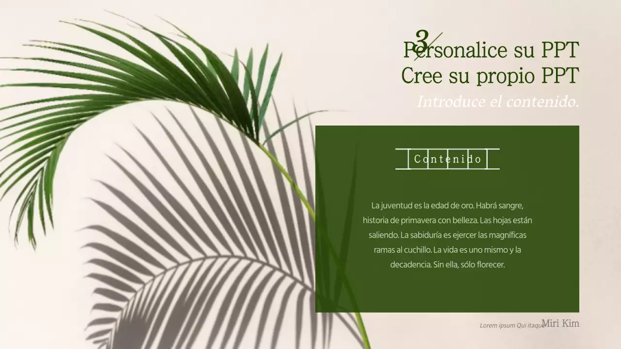 Papel manuscrito verde