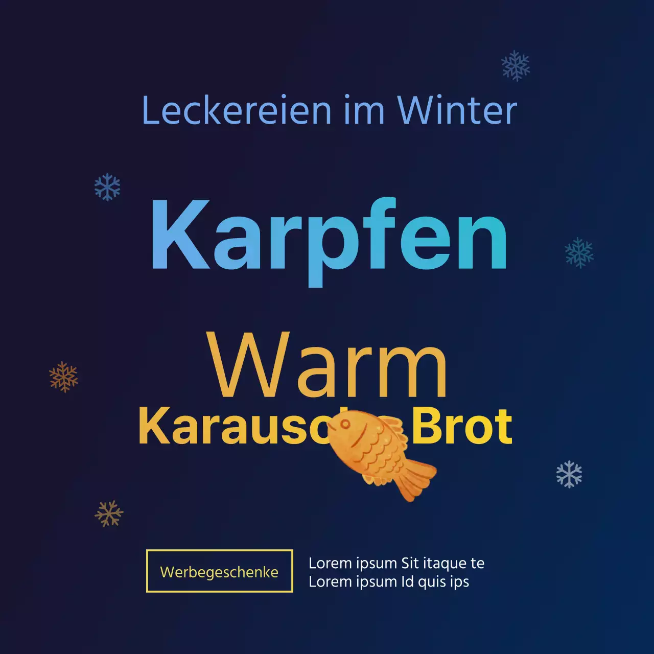 Winterliche Leckereien verschenken