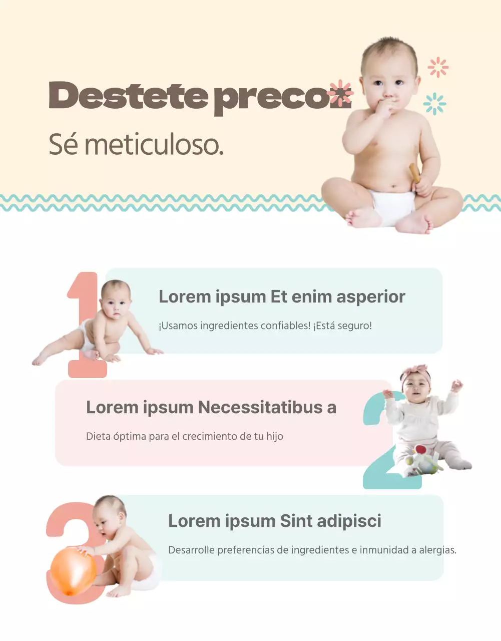 Alimentos para bebés
