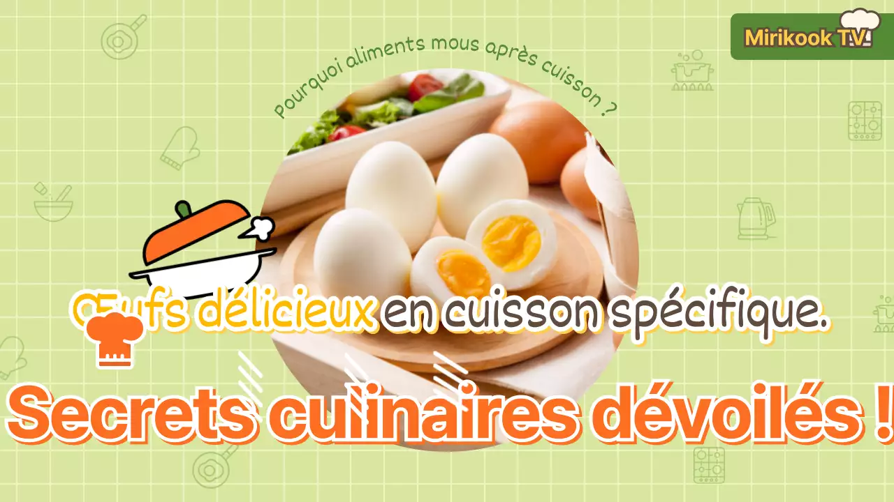 Miniature YouTube d'un plat à œufs vert clair et orange