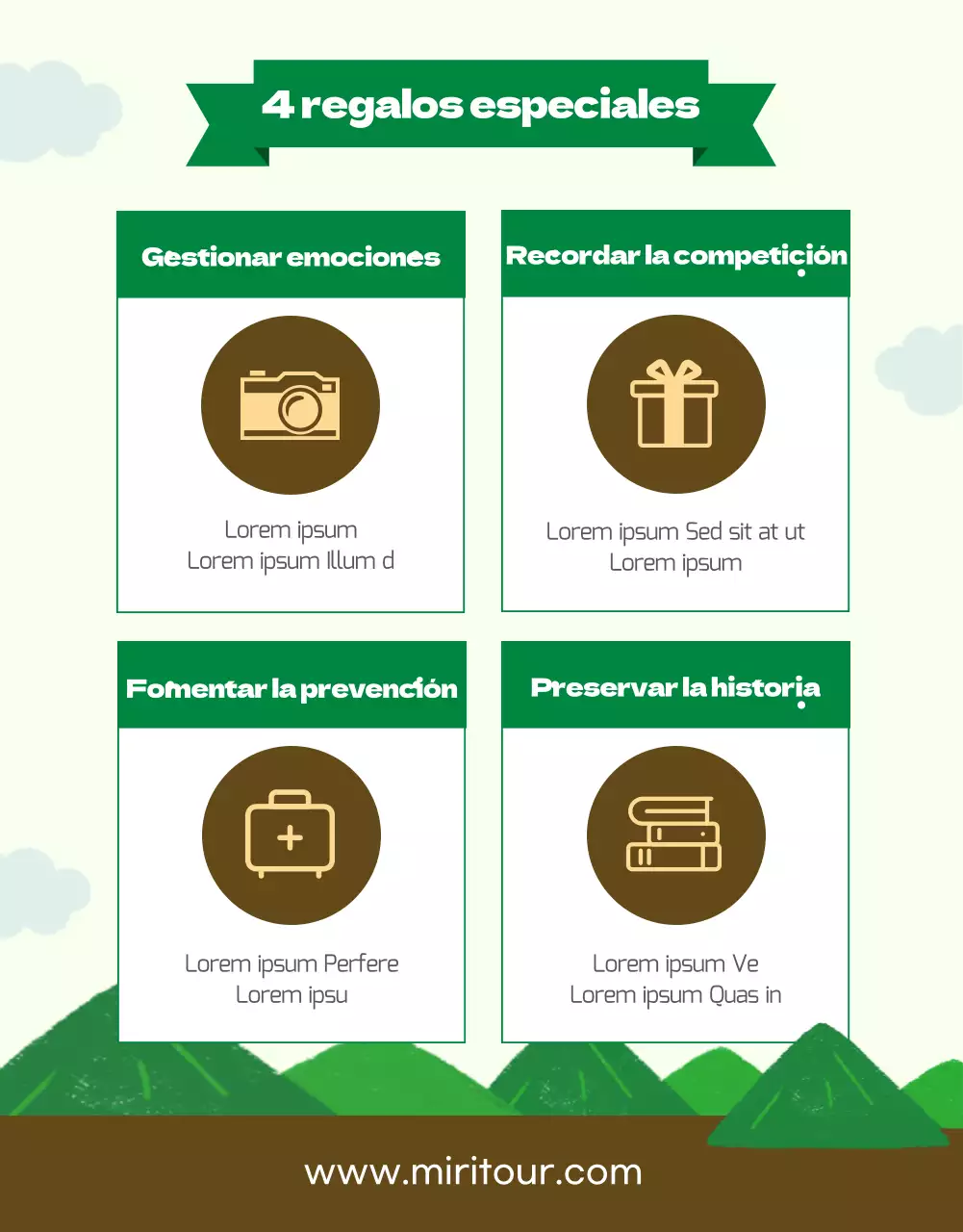 Un viaje abstracto de un día por la historia de las carreras