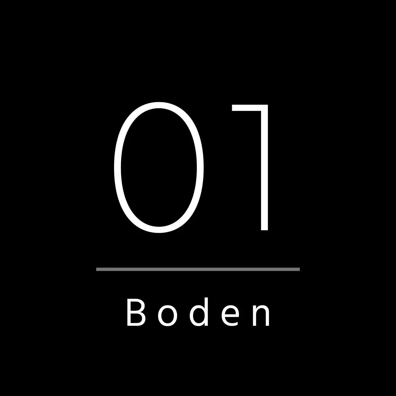 Schwarze einfache Beschilderung