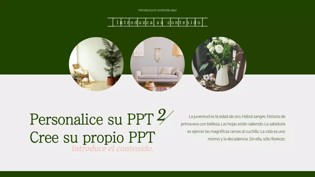 Papel manuscrito verde