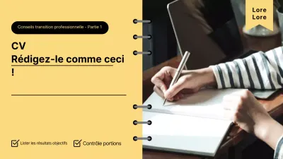 Yellow Spring Note Concept CV Tips YouTube Thumbnail