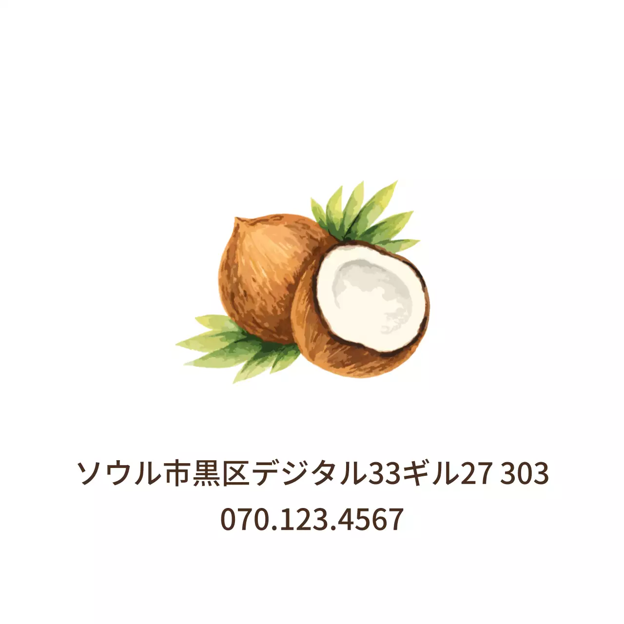 ココナッツバター 행택