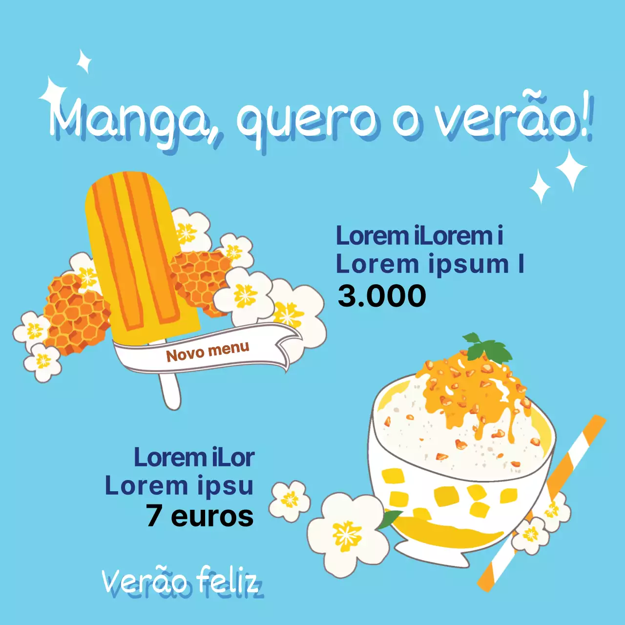 Manga, por favor, tenha um verão