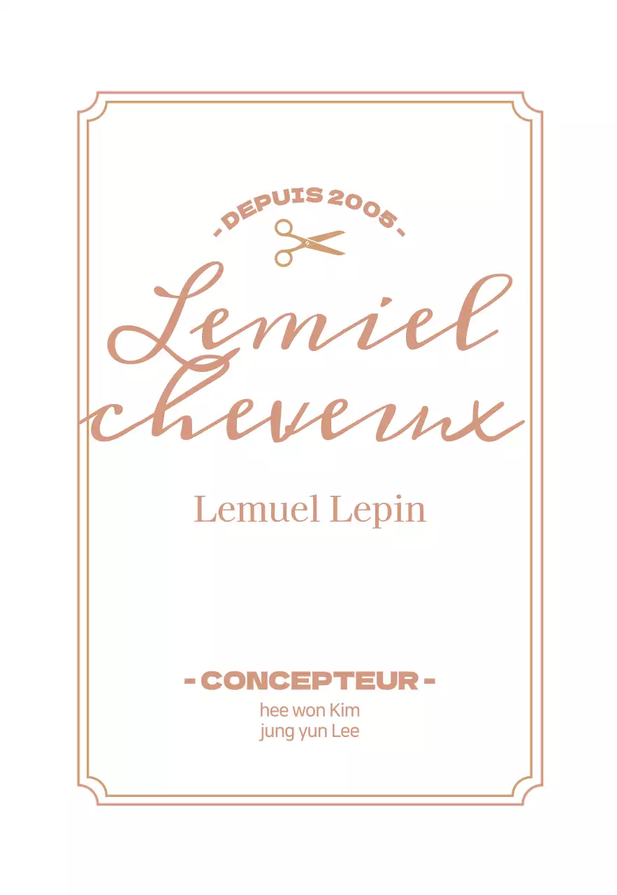 Enseigne de salon de coiffure luxueuse et blanche