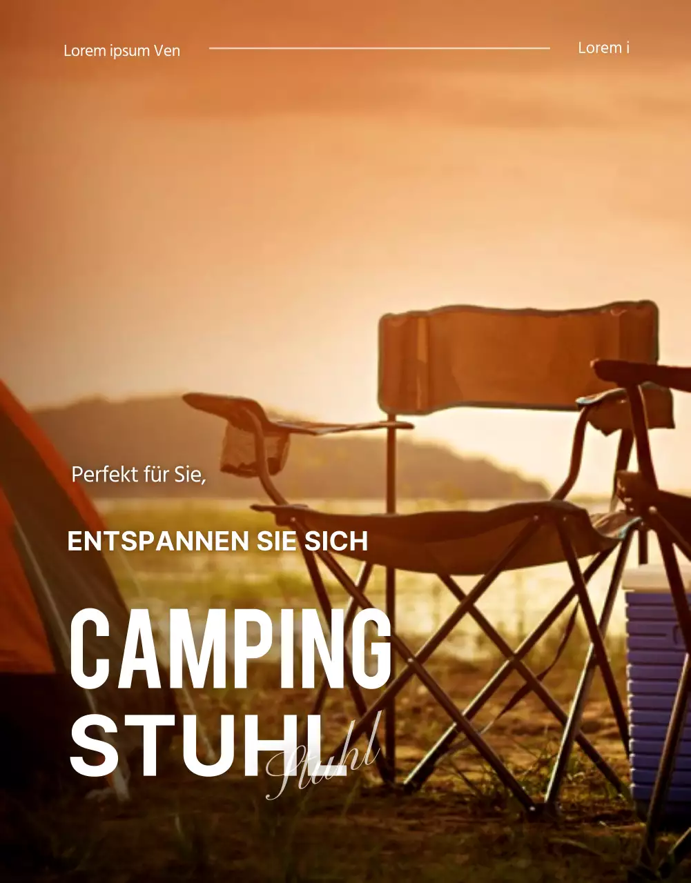 Wie man Campingprodukte mit einem emotionalen Konzept verkauft