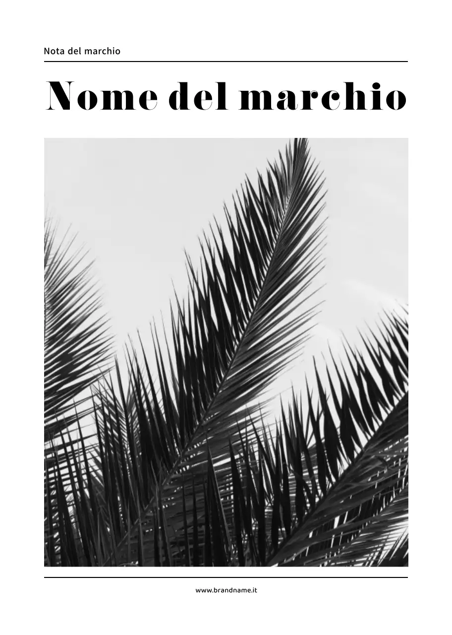 Bianco Semplice Layout di foto Note di pitch